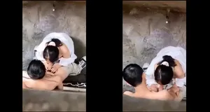 Quay lén em học sinh nữ bj cho con ghệ trong hẻm